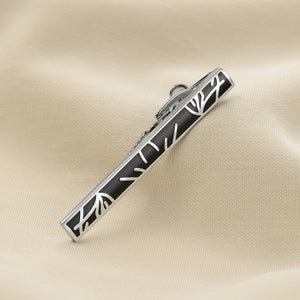 UJOY Skinny Tie Clips Black Necktie Shirts Bar Pins Box Packed Gift for Men
