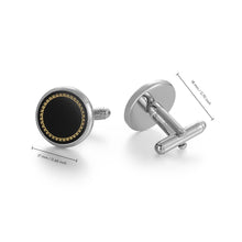 Load image into Gallery viewer, UJOY Men&#39;s Jewelry Cufflinks and Studs for Tuxedo Shirts for Weddings, Business, Dinner