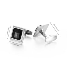 Load image into Gallery viewer, UJOY Men&#39;s Jewelry Classic Cufflinks for Tuxedo Shirts for Weddings, Business, Dinner