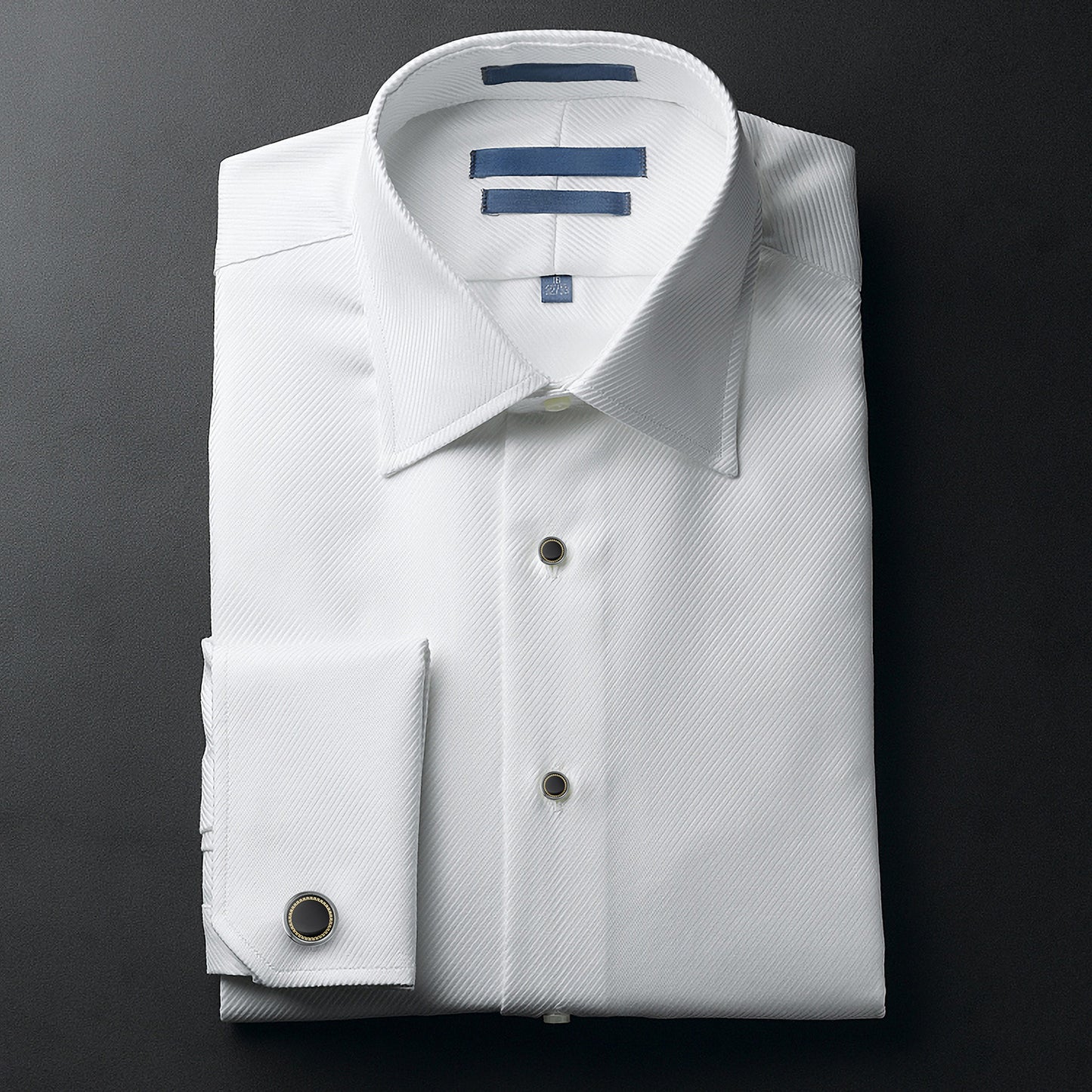 UJOY Cufflinks and Studs Set Blanks Shirt Tuxedo Buttons Packed in Cufflink Box for Men