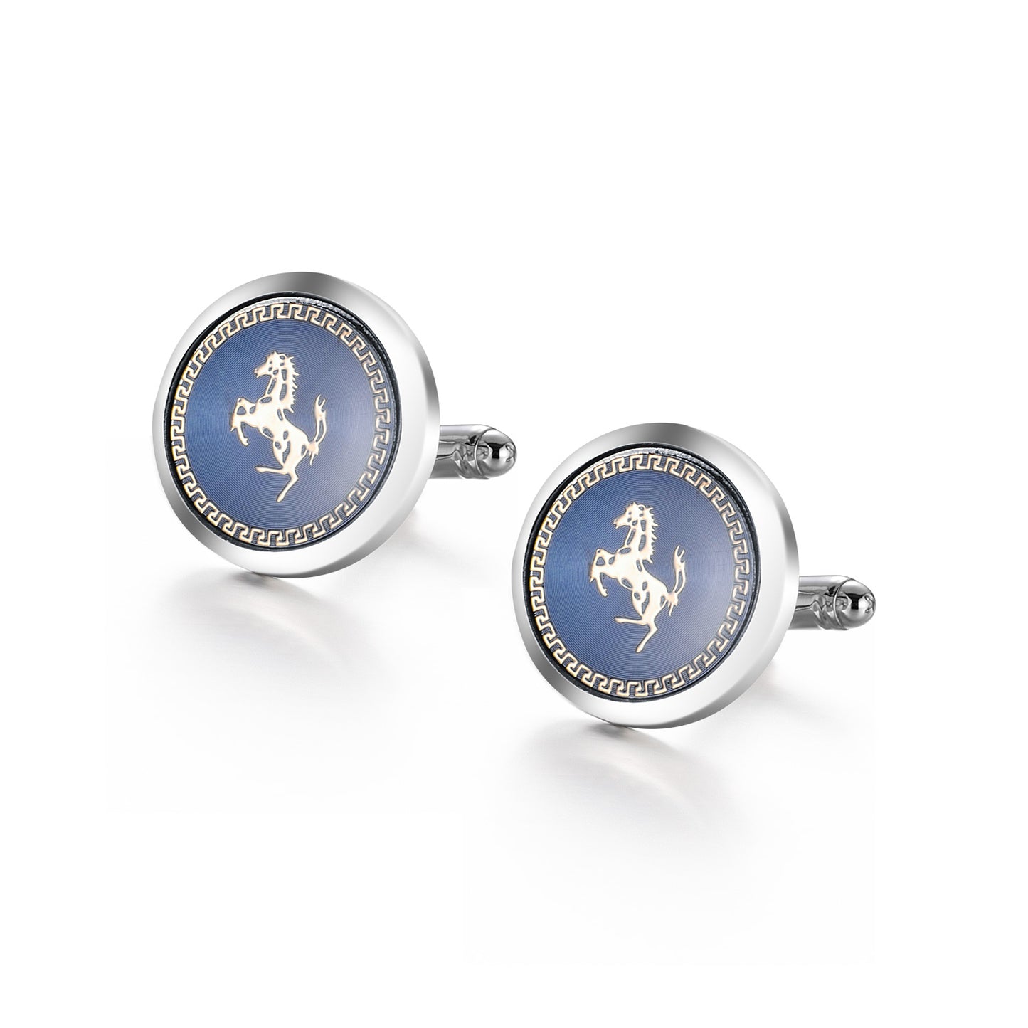 UJOY Men's Jewelry Novelty Cufflinks for Tuxedo Shirts for Weddings, Business, Dinner Horse Design