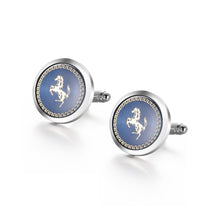 Load image into Gallery viewer, UJOY Men&#39;s Jewelry Novelty Cufflinks for Tuxedo Shirts for Weddings, Business, Dinner Horse Design