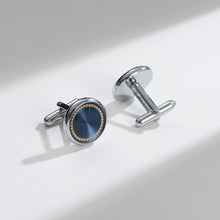 Cargar imagen en el visor de la galería, UJOY Cufflinks and Studs Set Blanks Shirt Tuxedo Buttons Packed in Cufflink Box for Men