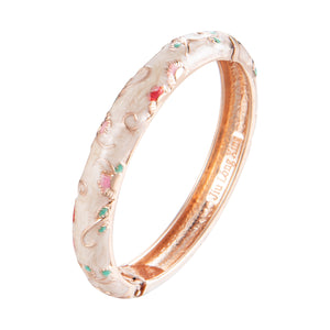 UJOY Vintage Bracelet Colorful Cloisonne Women Girls Hinged Bangles Enameled Bracelets