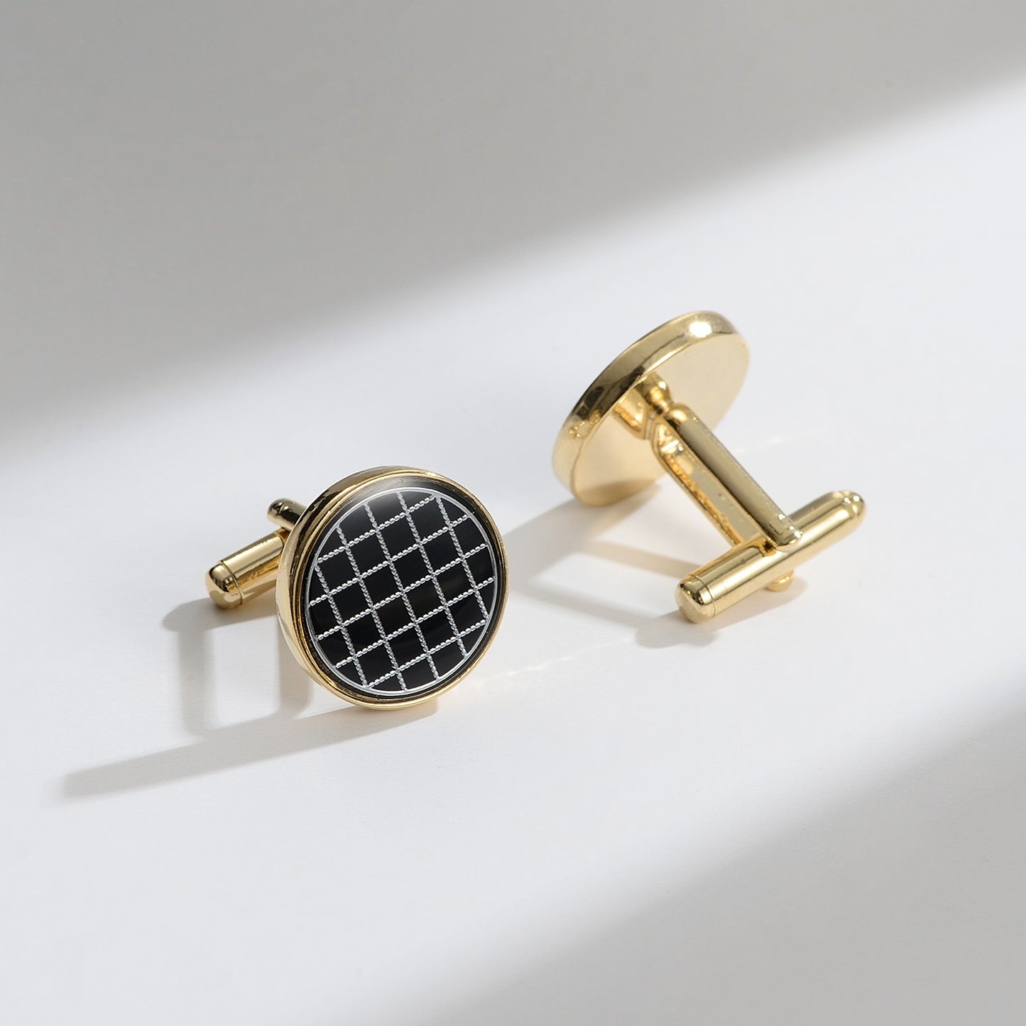 UJOY Men's Jewelry Cufflinks and Studs for Tuxedo Shirts for Weddings, Business, Dinner