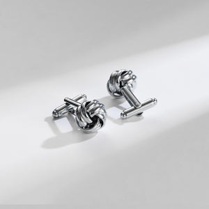 UJOY Cufflinks and Studs Set Blanks Shirt Tuxedo Buttons Packed in Cufflink Box for Men