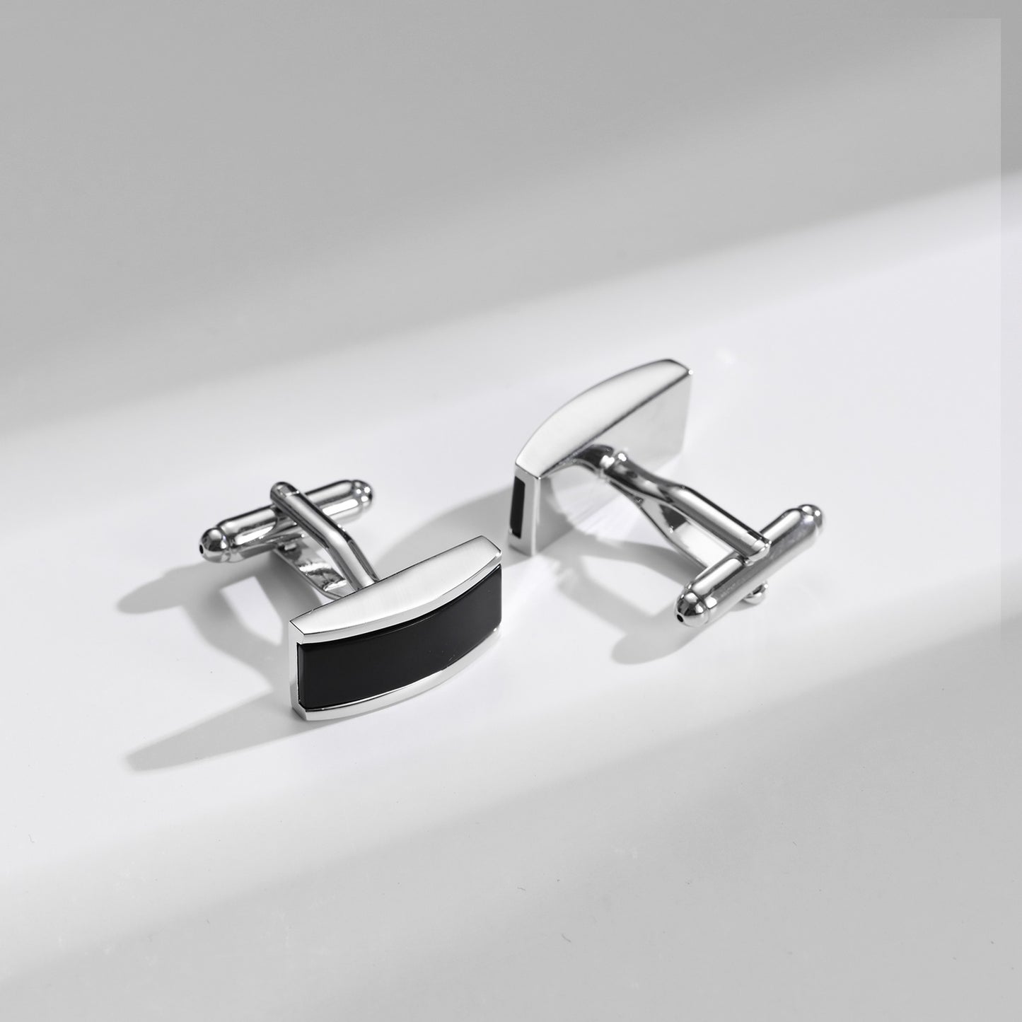UJOY Tie Clip Shirts Cufflinks Combo Set Business Parts Necktie Pins Bars Cuff Links Box for Men