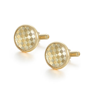 UJOY Mens Mother of Pearl Cufflinks and Studs Tuxedo Bottons Set Presentation Box Business Dress Parts for Wedding Party