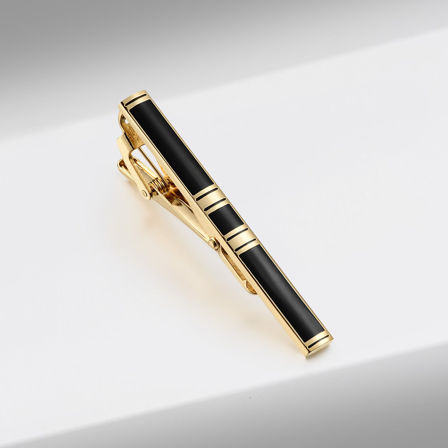 UJOY Skinny Tie Clips Gold Necktie Shirts Bar Pins Box Packed Gift for Men