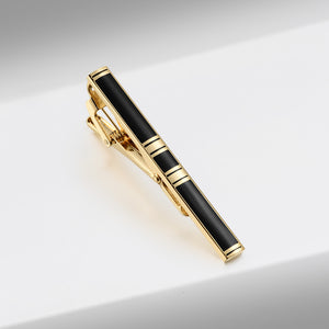 UJOY Skinny Tie Clips Gold Necktie Shirts Bar Pins Box Packed Gift for Men
