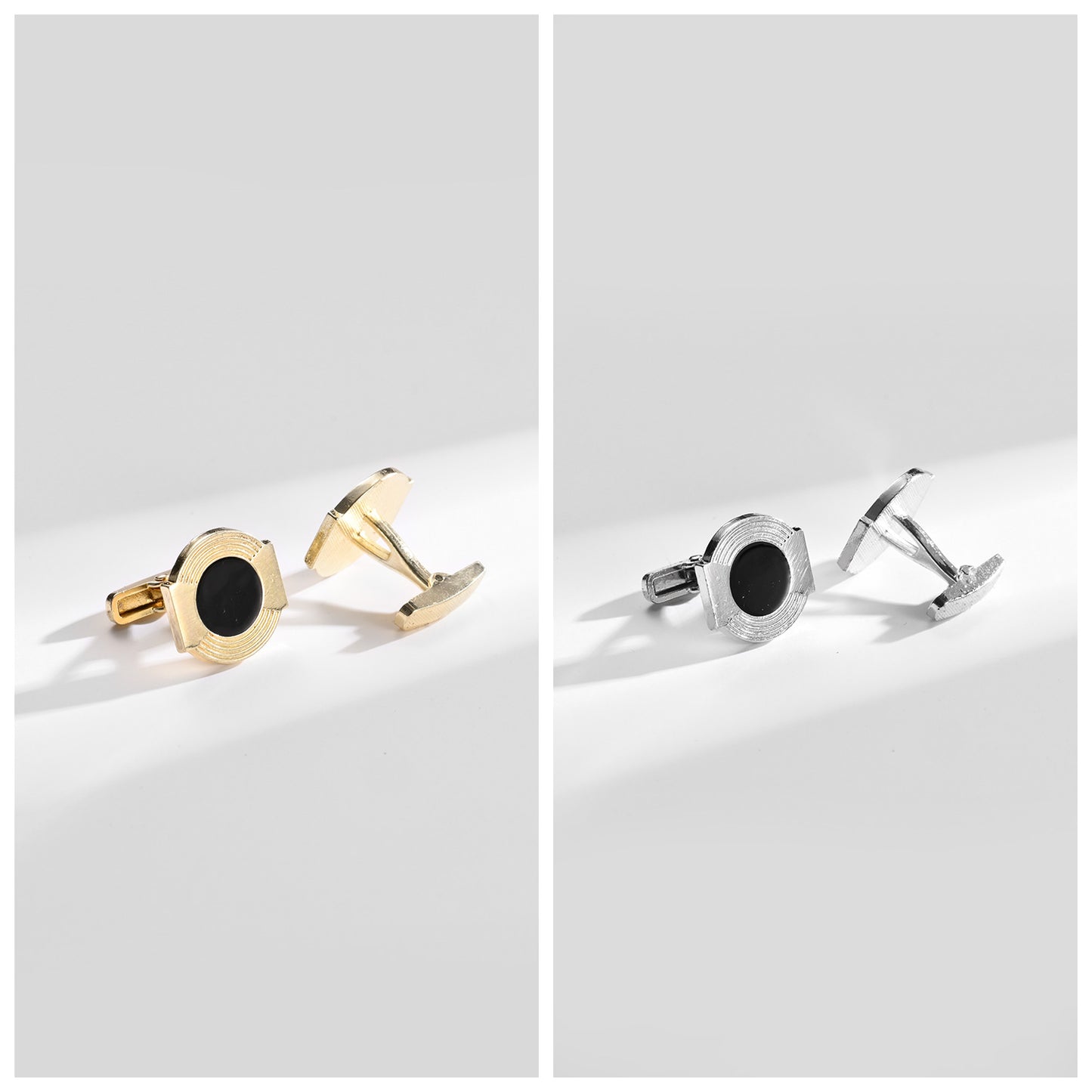 UJOY Cufflinks Shirts Set Business Parts Necktie Pins Bars Cuff Links Box for Men
