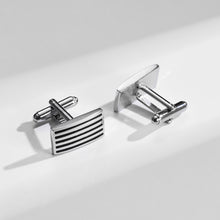 Load image into Gallery viewer, UJOY Tie Clip Shirts Cufflinks Combo Set Business Parts Necktie Pins Bars Cuff Links Box for Men