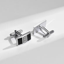 Load image into Gallery viewer, UJOY Tie Clip Shirts Cufflinks Combo Set Business Parts Necktie Pins Bars Cuff Links Box for Men