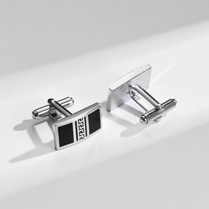 UJOY Tie Clip Shirts Cufflinks Combo Set Business Parts Necktie Pins Bars Cuff Links Box for Men