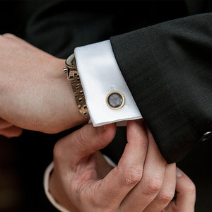 UJOY Men's Jewelry Vintage Cufflinks for Tuxedo Shirts for Weddings, Business, Dinner