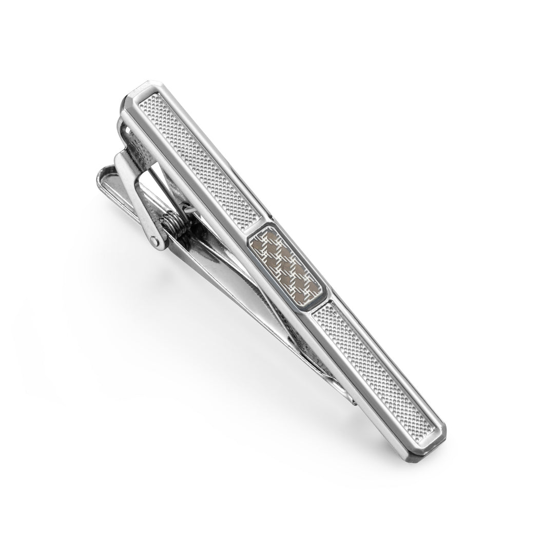 UJOY Skinny Tie Clips Silver Necktie Shirts Bar Pins Box Packed for Men