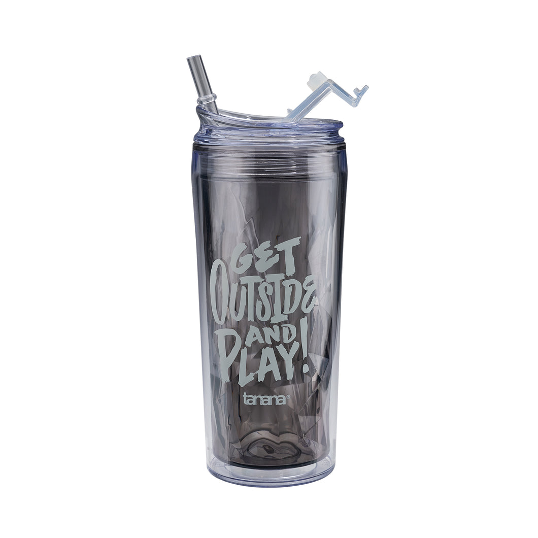 SARIHOSY New Double Wall Travel Mugs with 450ML Capacity, Drinking kit, Colourful & Attractive Designed Drinking Mugs